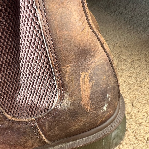 Dr. Martens Brown Leather Chelsea Boots for Men - Picture 4 of 4